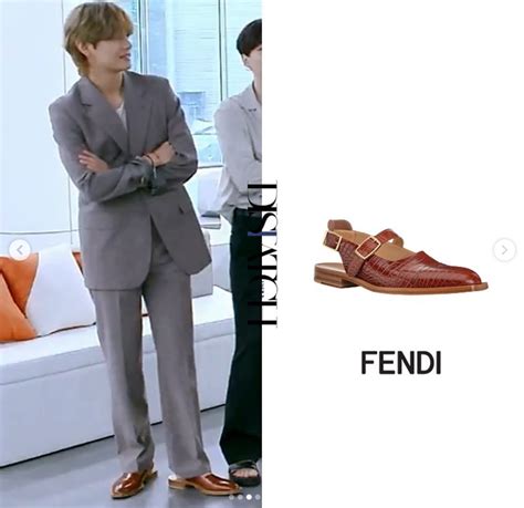 taehyung fendi shoes|tae hyung shoes.